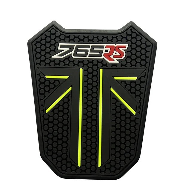 Tankcavas Motorcycle Tank Pad Protector Kit Fit For Triumph Street Triple Daytona 765 R RS 2023-2025 Anti-Slip Side Knee Fuel Tank Grip Traction Stickers-Tankcanvas