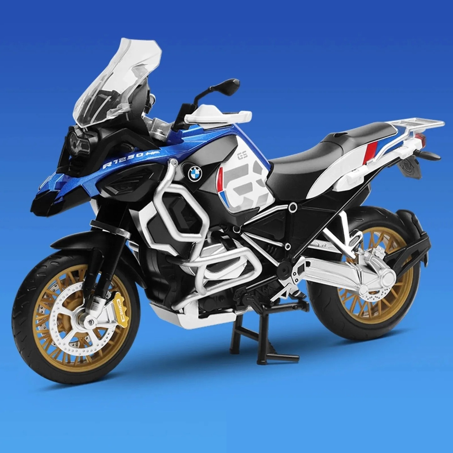 Tankcanvas 1:12 Scale For R1250 GS Alloy Die-cast Car Motorcycle Model, Toy Gift Giving, Die-cast Static Motorcycle Model-Tankcanvas