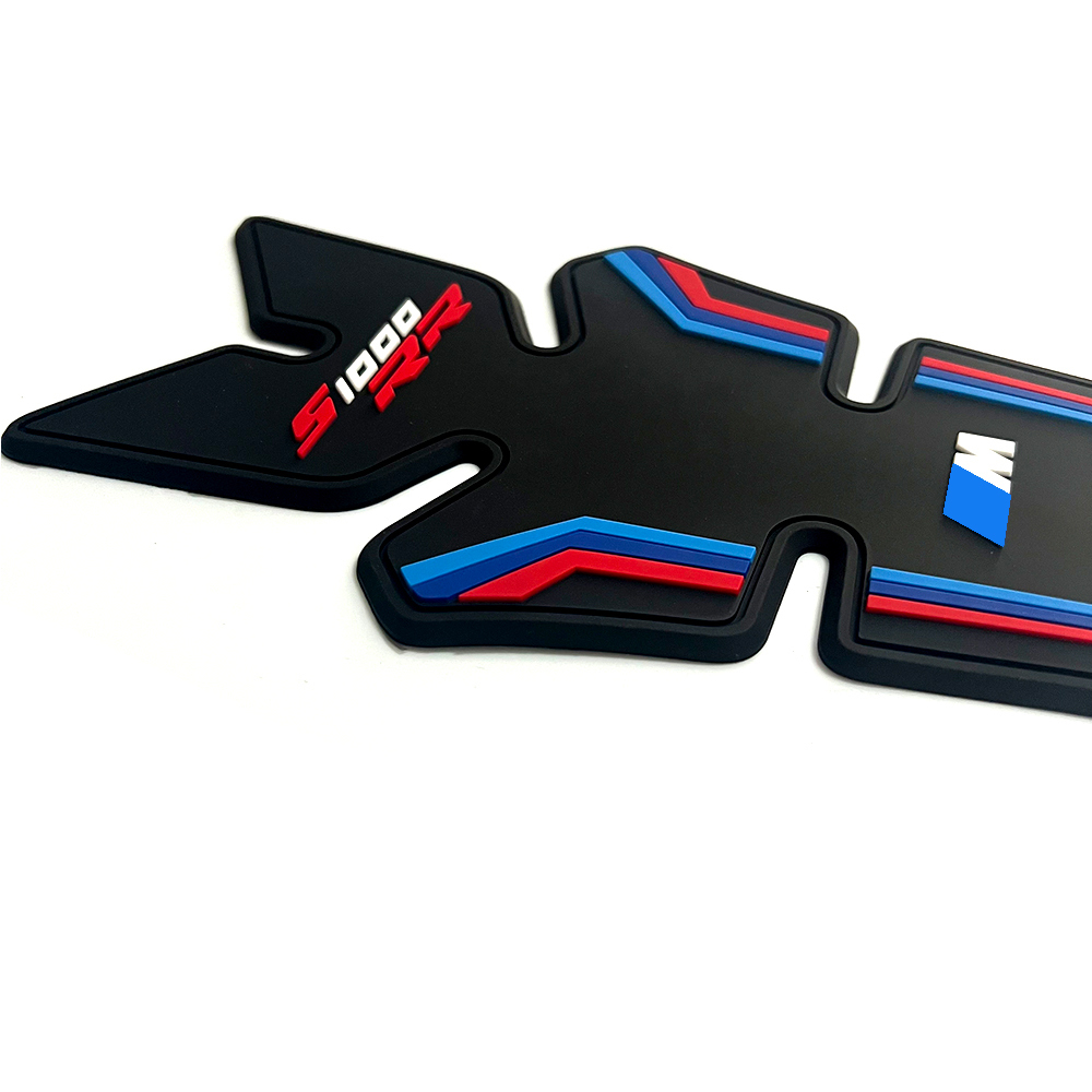 Motorcycle Tank Pad Protector Side Decals Anti Slip Fuel Tank Pad Stickers For BMW S1000RR 2019-2023 Compatible Rubber Pad-Tankcanvas