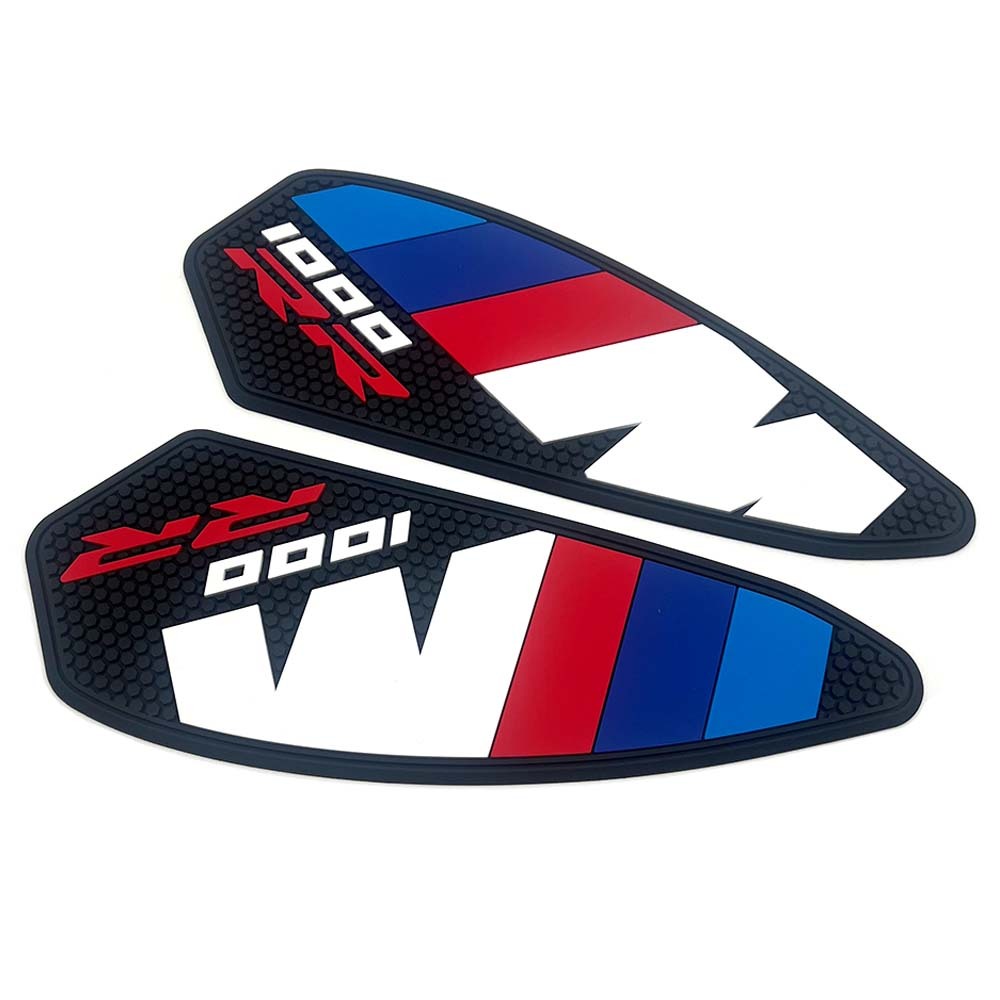 Motorcycle Tank Pad Protector Kit Anti-Slip Side Knee Grip Traction Fuel Tank Stickers Fit For BMW S1000RR Decorative Sticker-Tankcanvas
