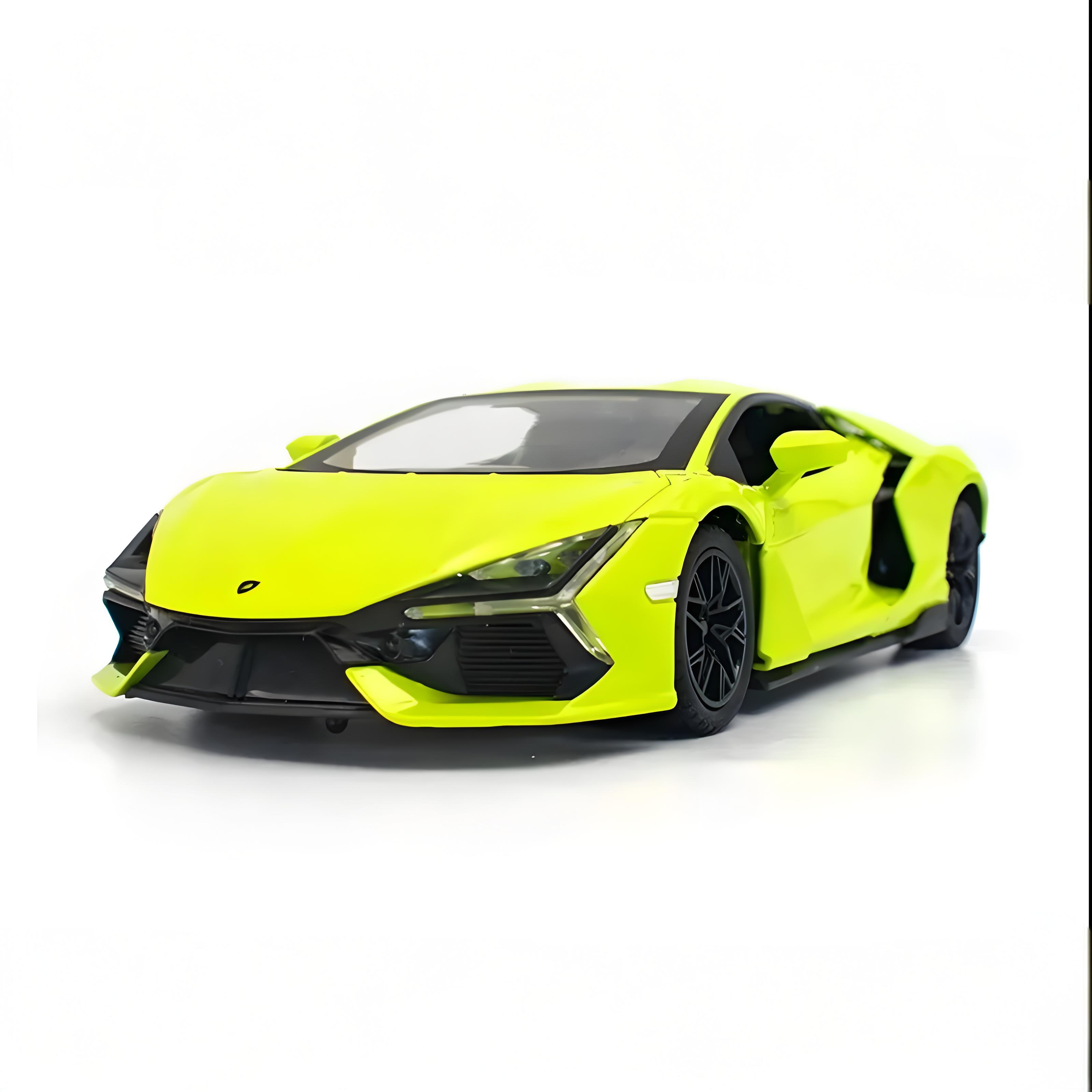 TANKCANVAS-Diecast Model Car 1:24 For Lamborghini Revuelto Simulation Alloy Static Model