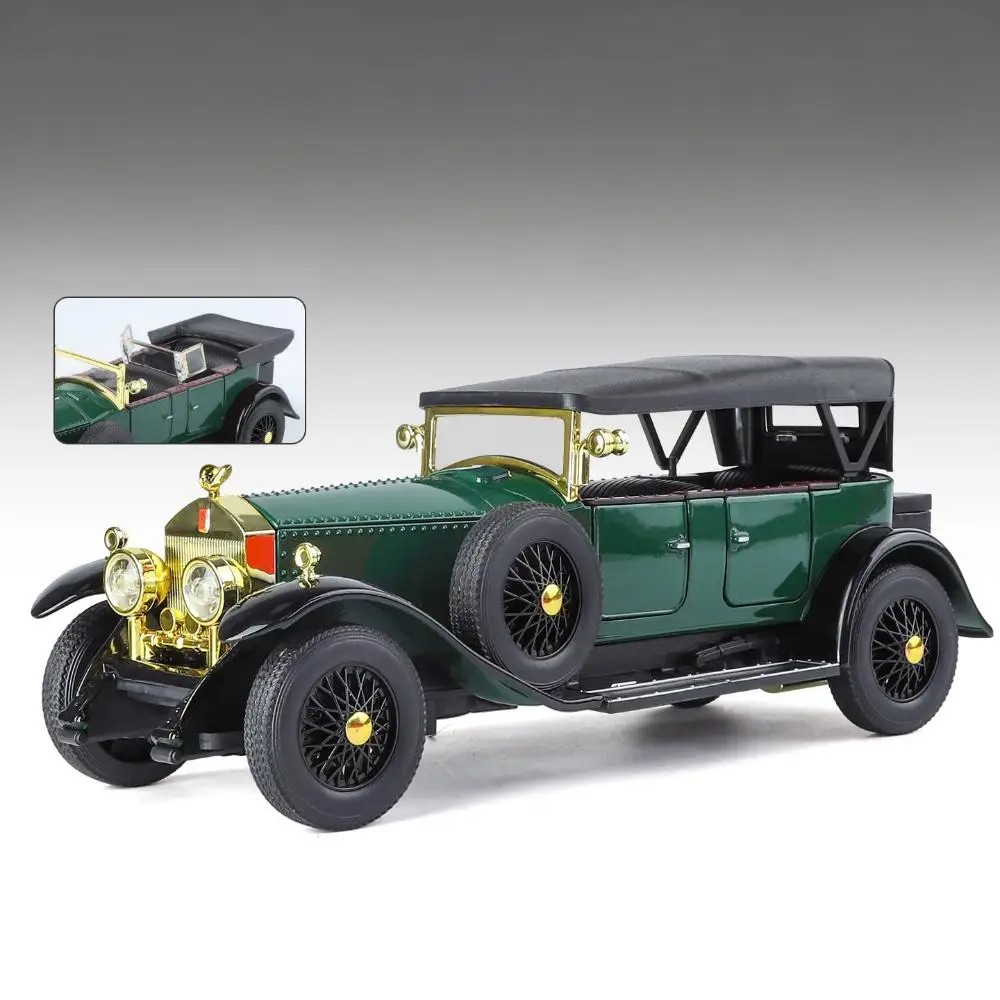 TANKCANVAS-1:24 For Rolls Royce Phantom I 1925 Classic Retro Car Alloy Diecast Model