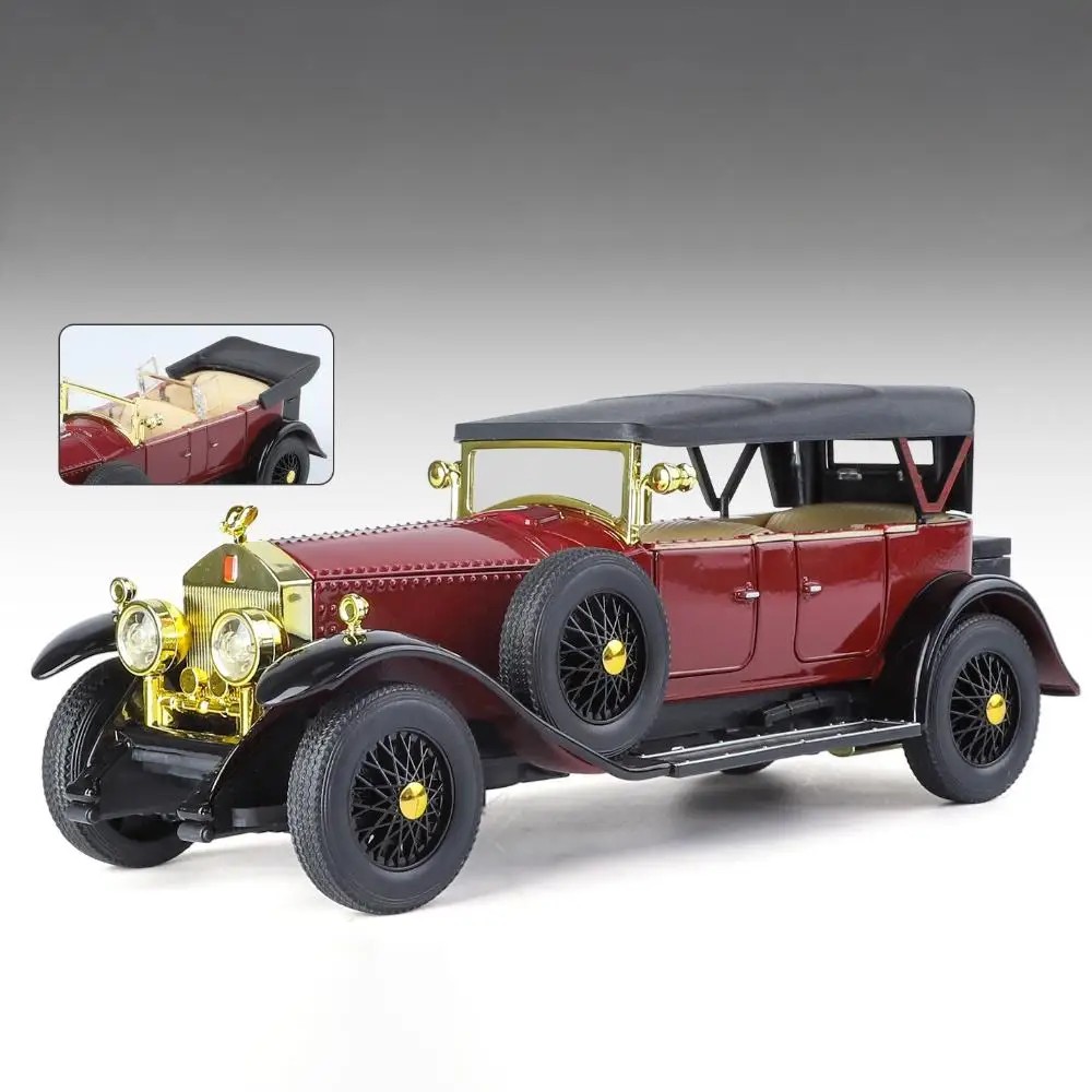 TANKCANVAS-1:24 For Rolls Royce Phantom I 1925 Classic Retro Car Alloy Diecast Model