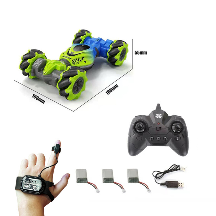 4WD RC Stunt Car 2.4G Radio with 1∕2∕3 Battery Remote Control Cars RC