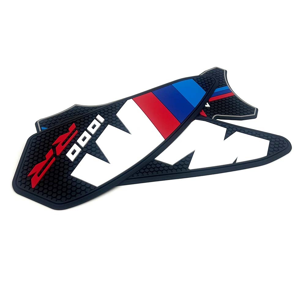 Motorcycle Tank Pad Protector Kit Anti-Slip Side Knee Grip Traction Fuel Tank Stickers Fit For BMW S1000RR Decorative Sticker-Tankcanvas