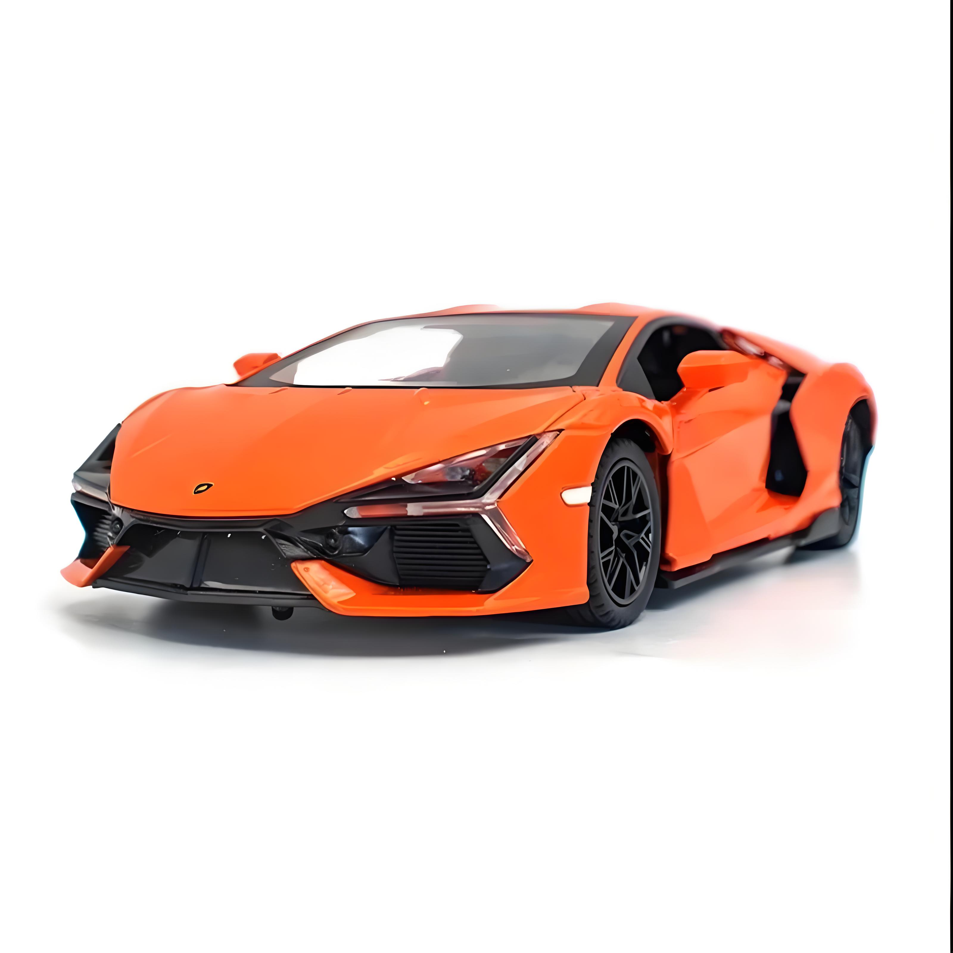 TANKCANVAS-Diecast Model Car 1:24 For Lamborghini Revuelto Simulation Alloy Static Model