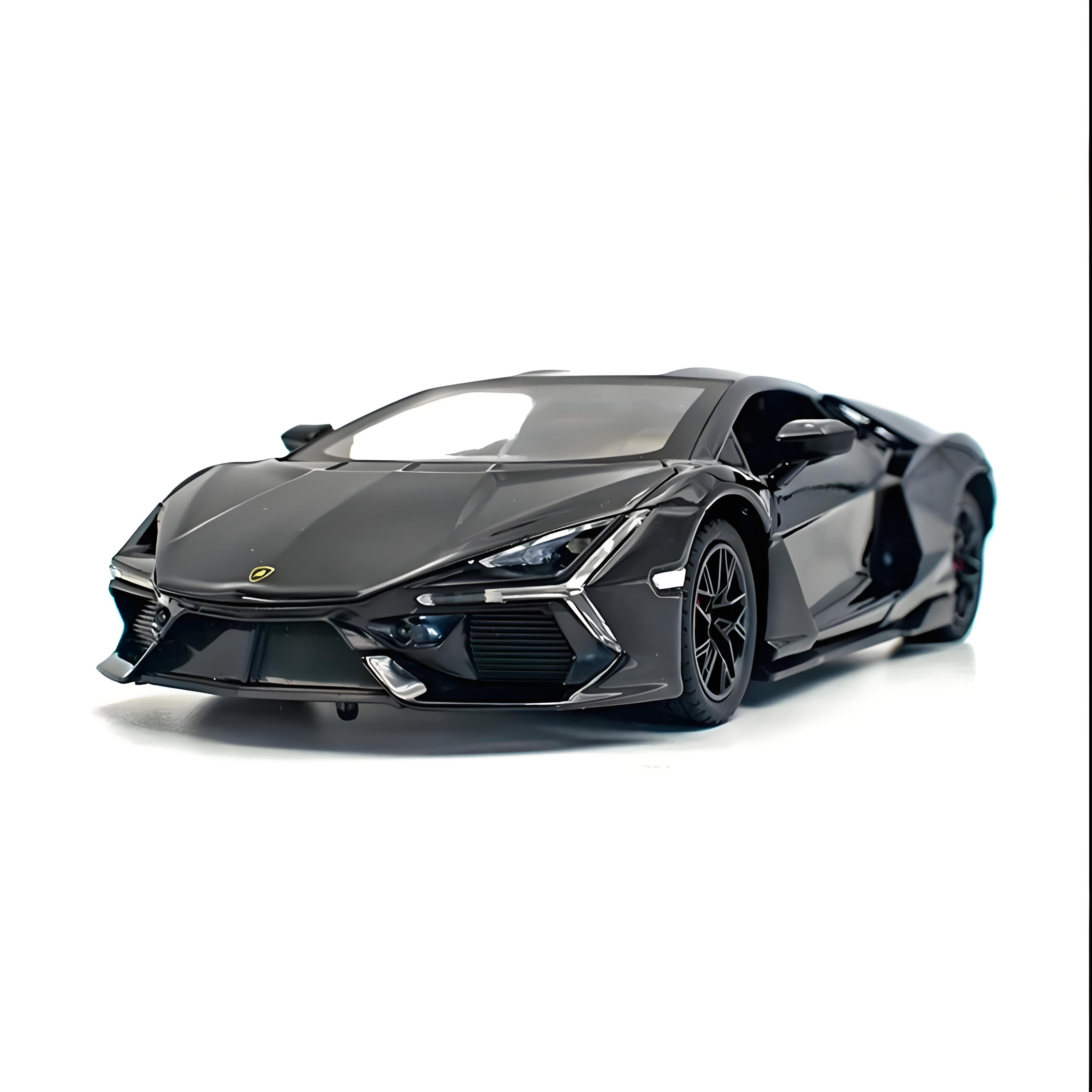 TANKCANVAS-Diecast Model Car 1:24 For Lamborghini Revuelto Simulation Alloy Static Model
