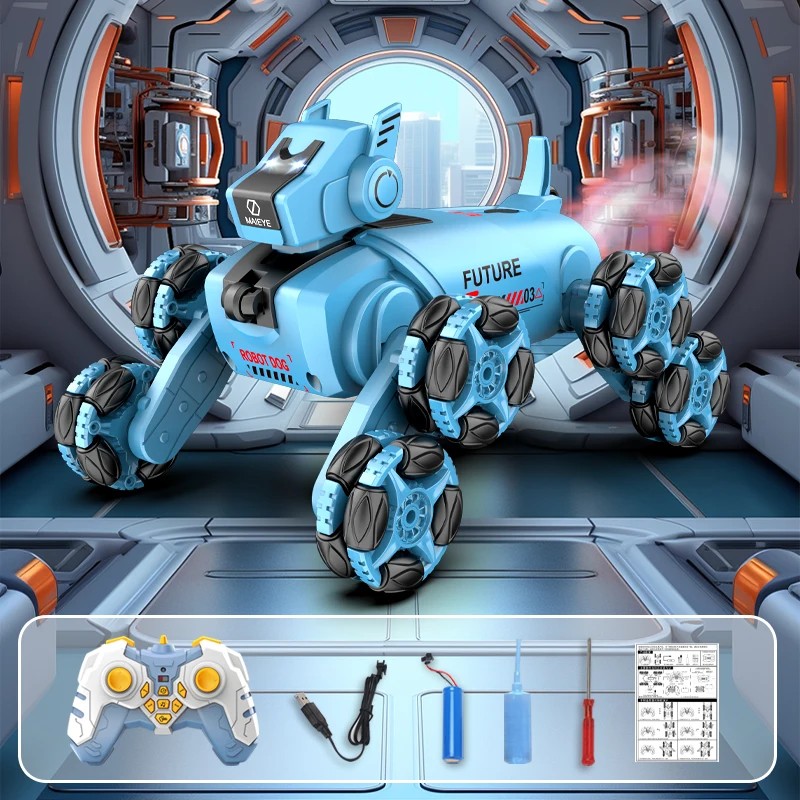 Dual Remote Control Stunt Electronic Dog