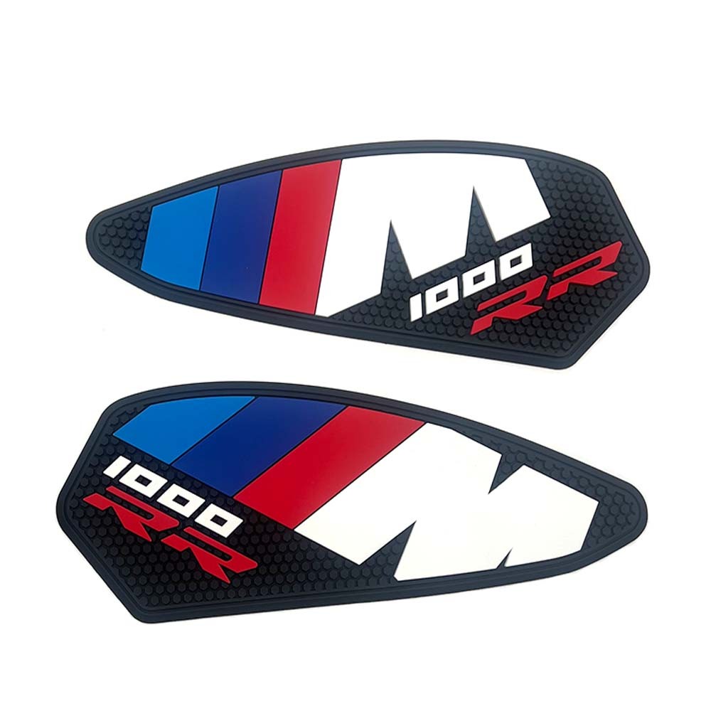 Motorcycle Tank Pad Protector Kit Anti-Slip Side Knee Grip Traction Fuel Tank Stickers Fit For BMW S1000RR Decorative Sticker-Tankcanvas