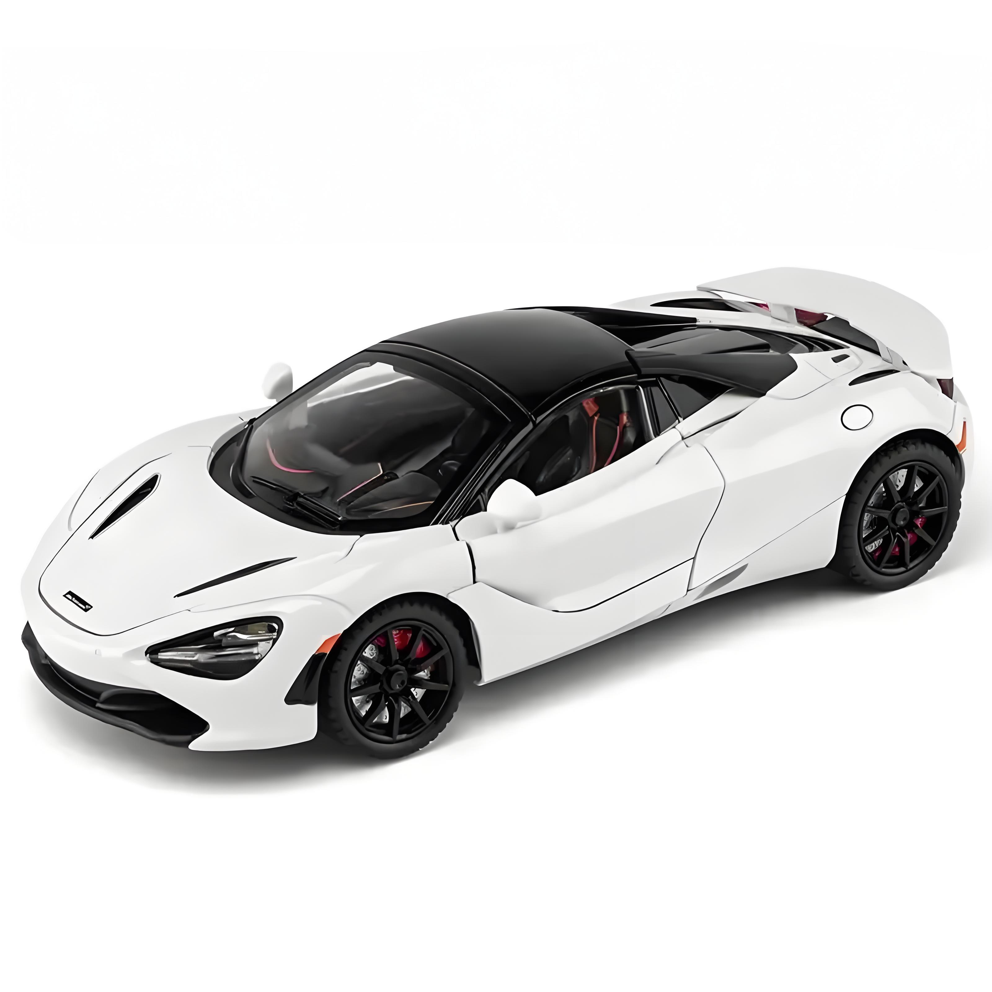 TANKCANVAS-Diecast Model Car 1:24 For McLaren 720S Supercar Simulation Alloy Static Model