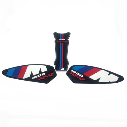 Motorcycle Tank Pad Protector Kit Anti-Slip Side Knee Grip Traction Fuel Tank Stickers Fit For BMW S1000RR Decorative Sticker-Tankcanvas