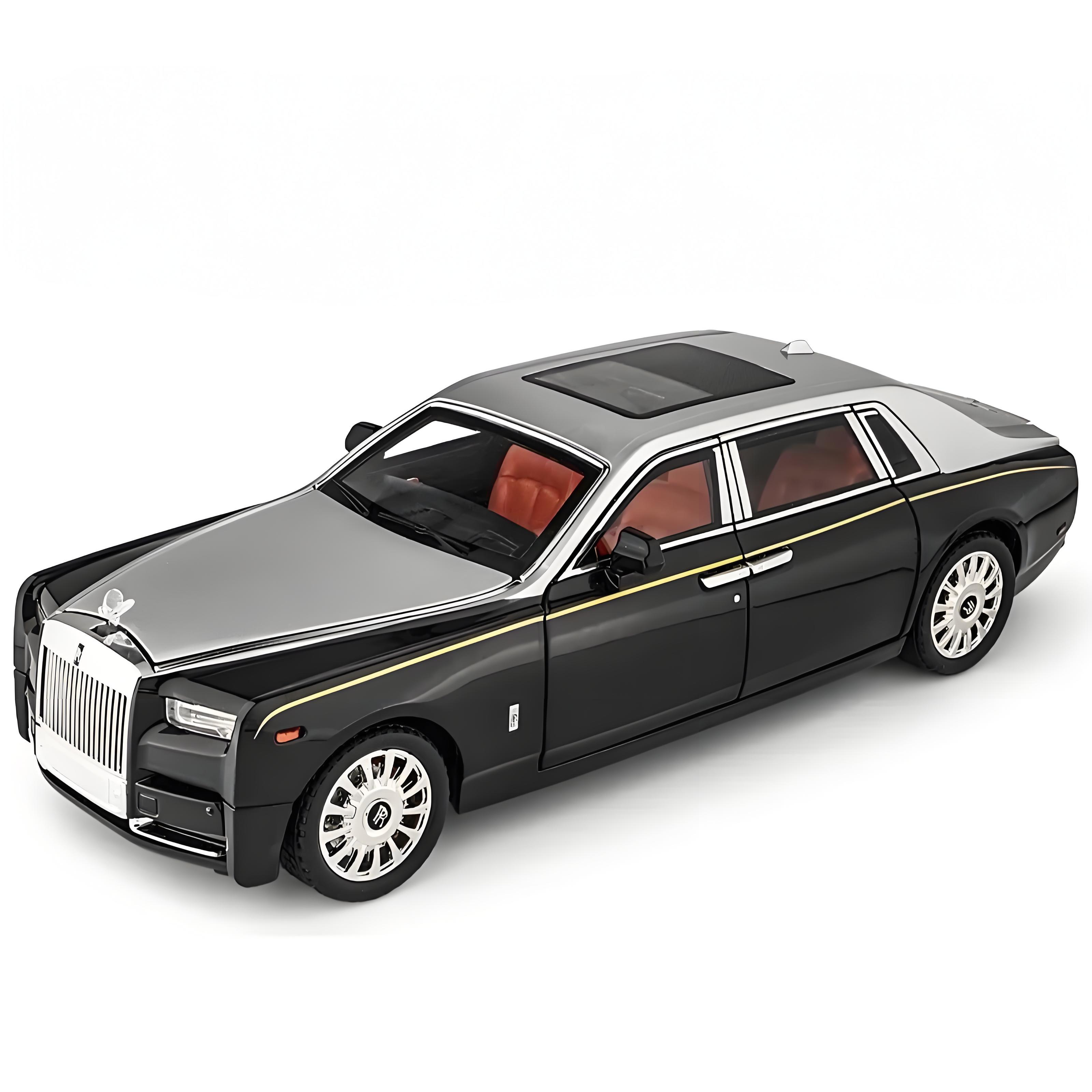 TANKCANVAS-Diecast Model Car For 1:18 Rolls-Royce Phantom Supercar Simulation Alloy Static Model