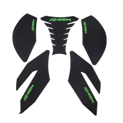 Tankcanvas-Motorcycle Tank pad Protector kit For Kawasaki Ninja ZX-6R Tank Grips-Tankcanvas