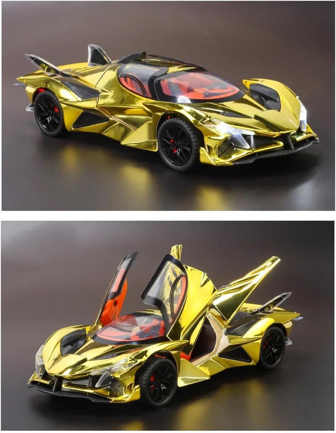 TANKCANVAS-Diecast Model Car 1:24 For Apollo Project EVO Simulation Alloy Static Model Electroplated version
