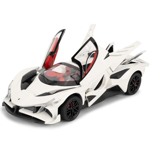 TANKCANVAS-Diecast Model Car 1:24 For Apollo Project EVO Simulation Alloy Static Model-Tankcanvas