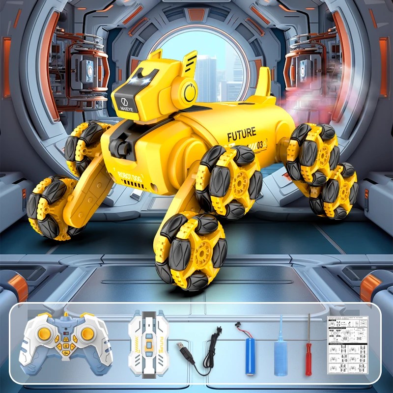 Dual Remote Control Stunt Electronic Dog