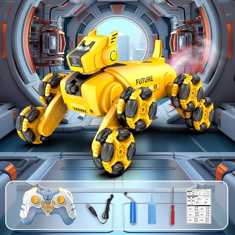 Dual Remote Control Stunt Electronic Dog