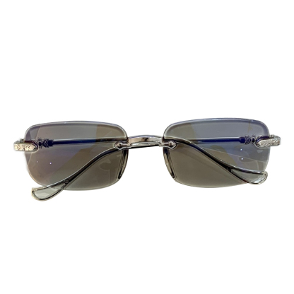 Smart color-changing zoom ultra clear frameless reading glasses