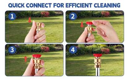 🔥Last Day 49% OFF - 🛠️2026 Upgraded Heavy-Duty Jet Nozzle Power Washer for Garden Hose