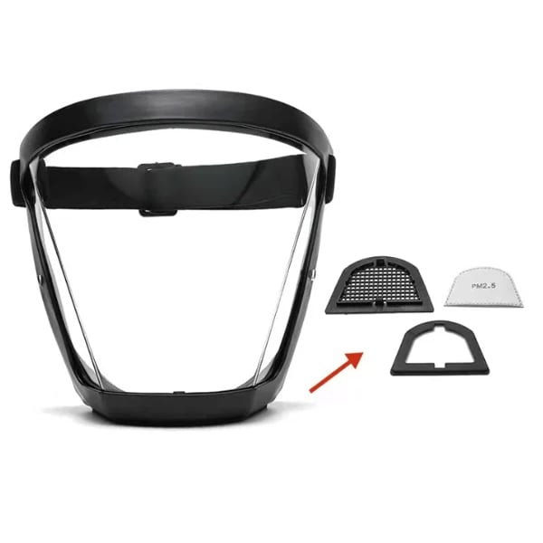 🔥 Last Day 49% OFF💕Transparent Visor - Adjustable Full-Face Protective Shield