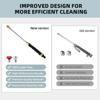 🔥Last Day 49% OFF - 🛠️2026 Upgraded Heavy-Duty Jet Nozzle Power Washer for Garden Hose