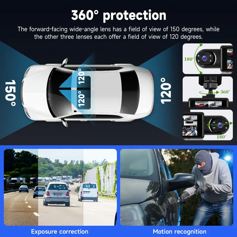 🎁LAST DAY 49% OFF💕Full View Car Dashcam System
