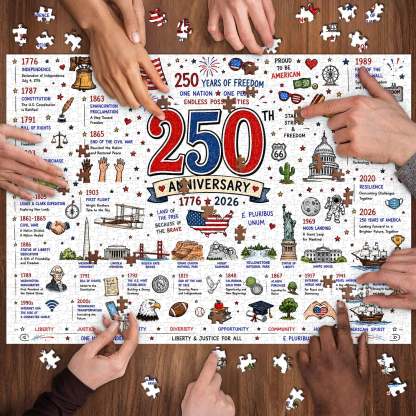 🧩 Patriotic America Jigsaw Puzzle 1000 Pieces 🎁 Buy 2 Free Shipping