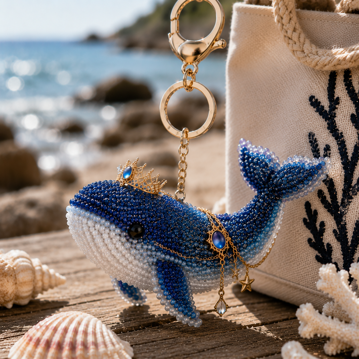 🧜‍♂️ Mythical Ocean Keychains