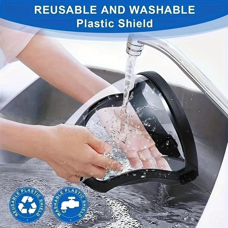 🔥 Last Day 49% OFF💕Transparent Visor - Adjustable Full-Face Protective Shield