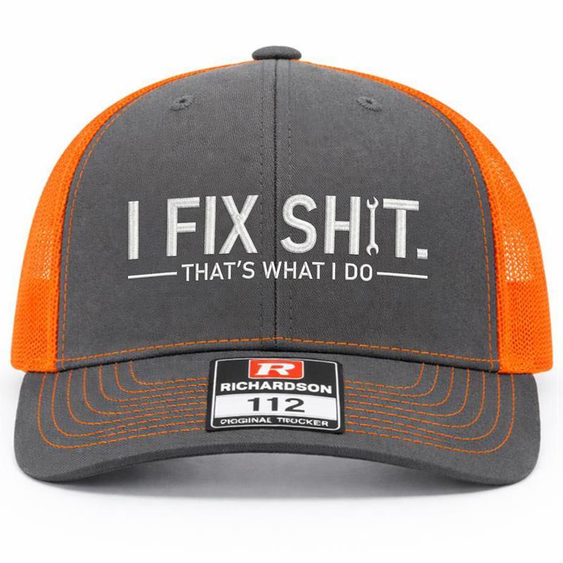 🔥LAST DAY 49% OFF🔥-🛠 I Fix Shit Trucker Hat – Funny Mechanic & Fixer Cap
