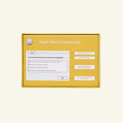 🎁Last Day 49% OFF - 🔠 ✨ Sight Word Flashcards