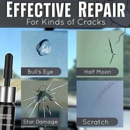 💥LAST DAY 49% OFF 🚗Cracks Gone Glass Repair Kit (New Formula)