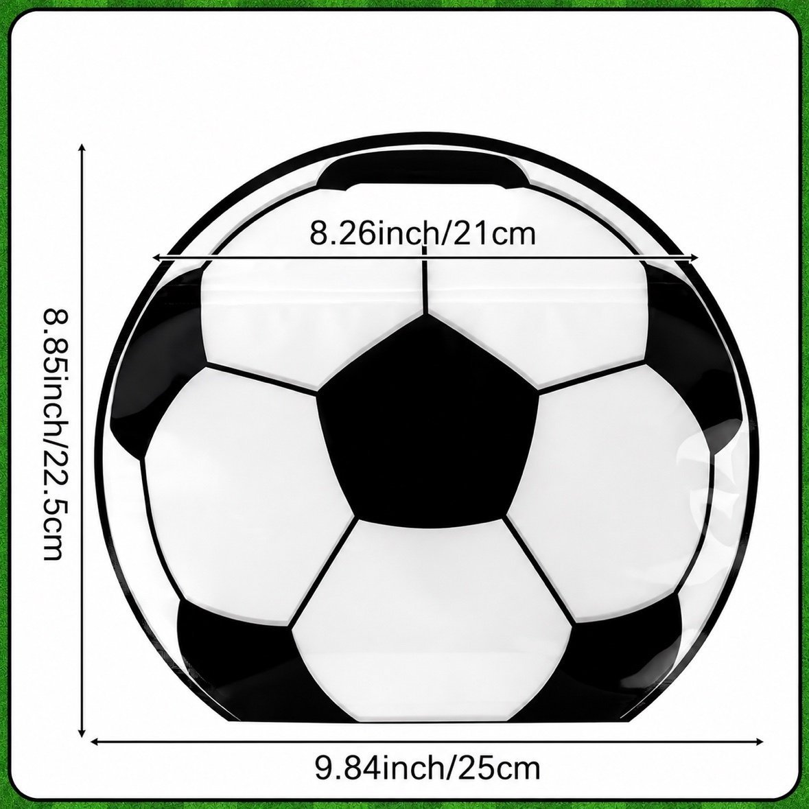 🎒⚽ Soccer Party Favor Bags with Handles – Football Treat Bags for Birthdays, Team Parties & World Cup Celebrations 🎉
