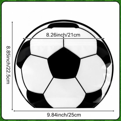 🎒⚽ Soccer Party Favor Bags with Handles – Football Treat Bags for Birthdays, Team Parties & World Cup Celebrations 🎉