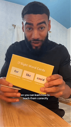 🎁Last Day 49% OFF - 🔠 ✨ Sight Word Flashcards