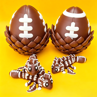 🔥LAST DAY 50% OFF-⚾ Flexi Baseball Dragons & Egg: Winged Dragon Fidget Toy