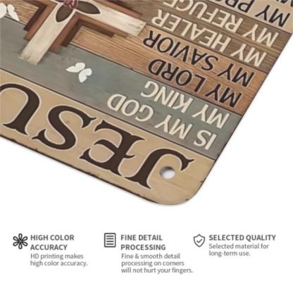 Jesus Is My God King Everything – Vintage Sign