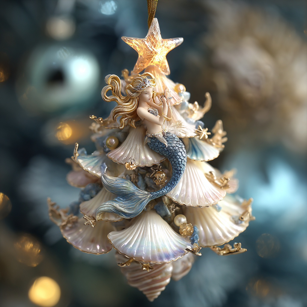 Ocean Fantasy Christmas Tree Ornaments