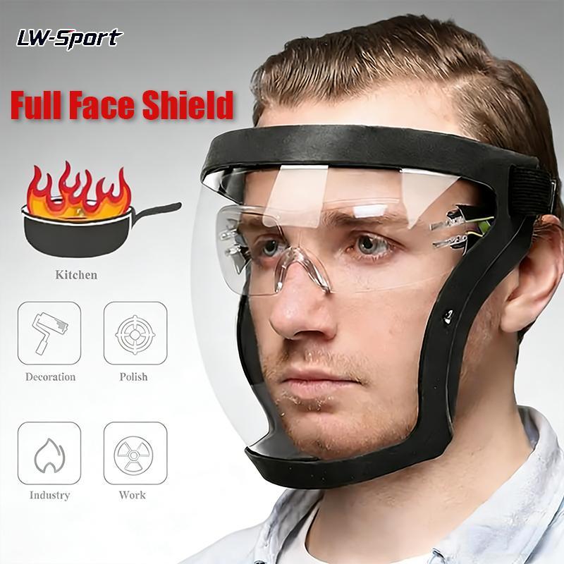 🔥 Last Day 49% OFF💕Transparent Visor - Adjustable Full-Face Protective Shield