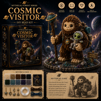 🌲 Mythical Bigfoot Collection DIY Bead Kit