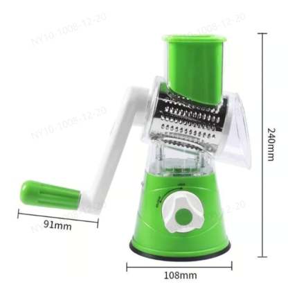 3 in 1 Rotary Cheese Grater Vegetable Slicer