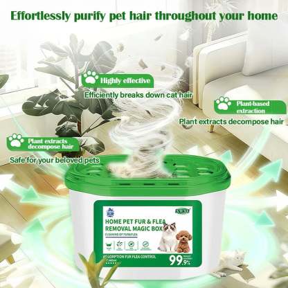 🔥2026 SALE - Home Pet Fur & Odor Removal Magic Box