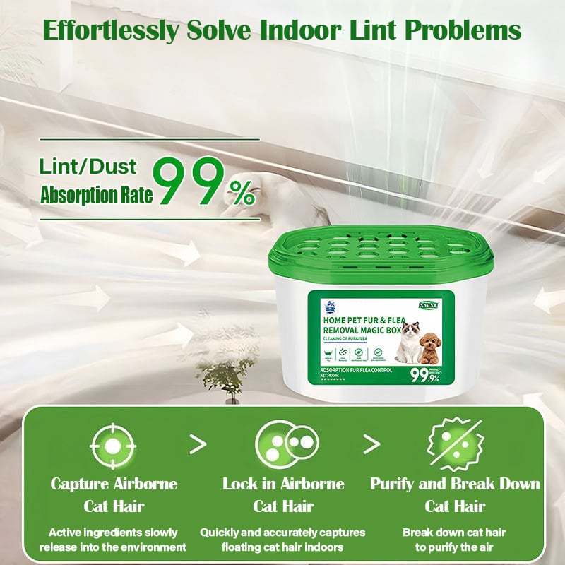 🔥2026 SALE - Home Pet Fur & Odor Removal Magic Box