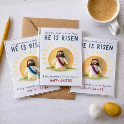 Christian Easter Mini Jesus Pocket Cards