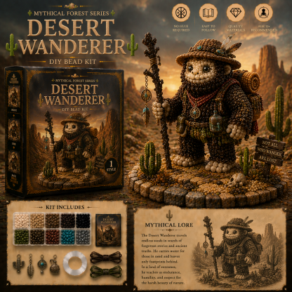 🌲 Mythical Bigfoot Collection DIY Bead Kit