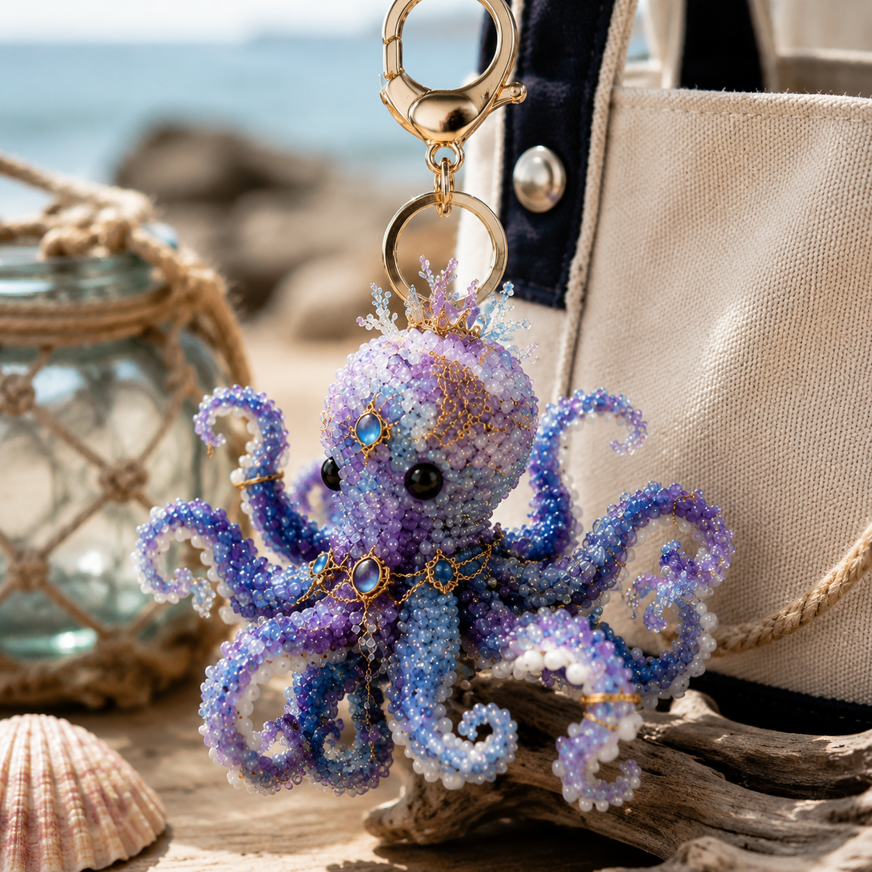 🧜‍♂️ Mythical Ocean Keychains