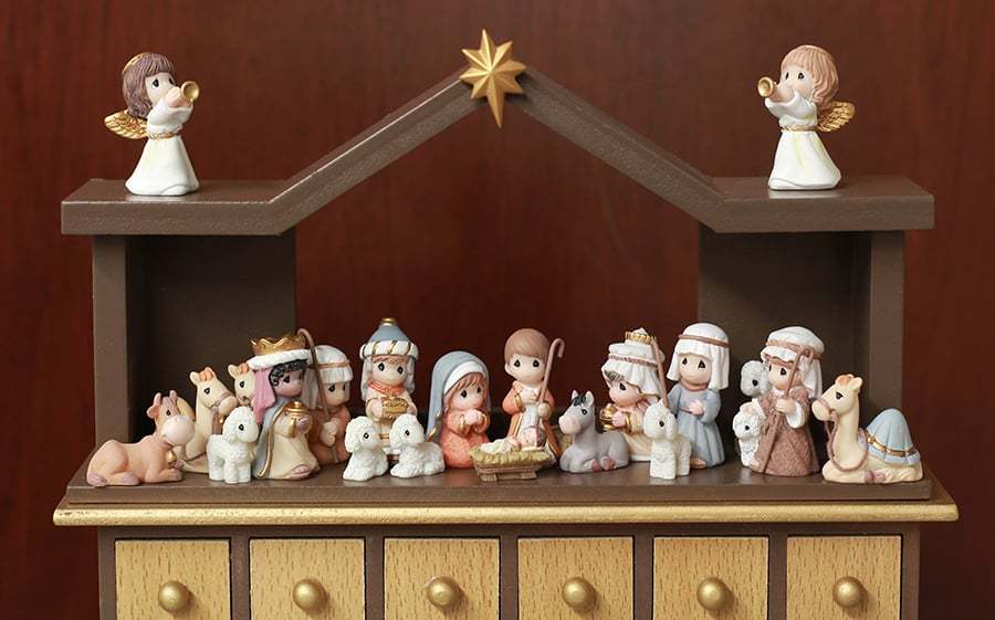 Precious Moments, Nativity Advent Calendar