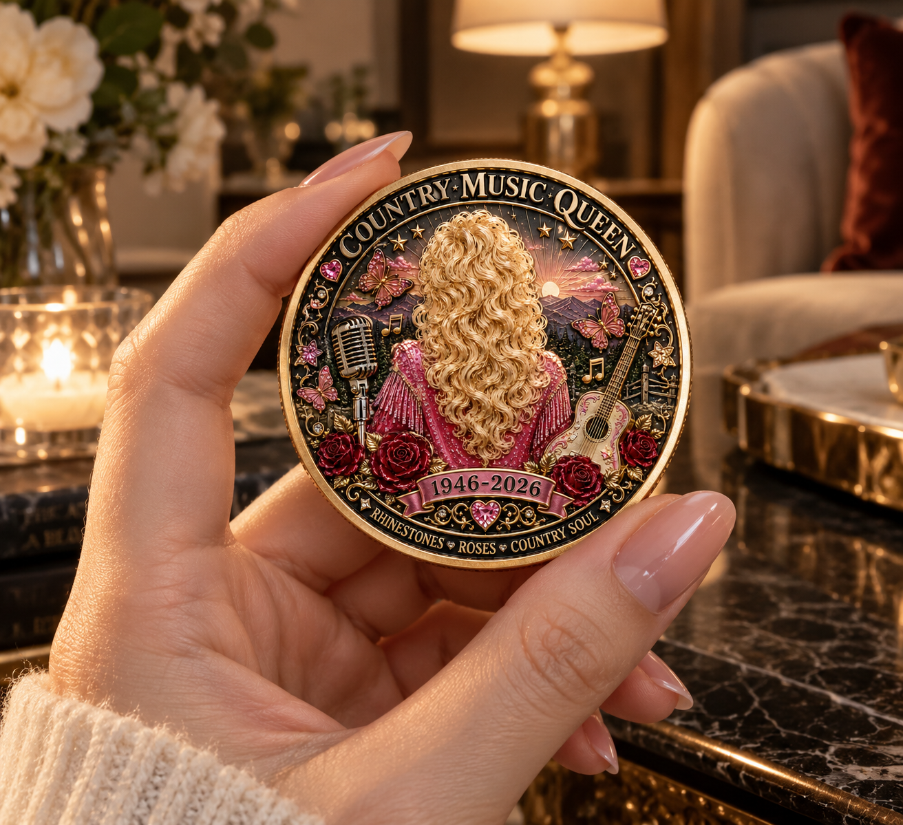 🇺🇸 Last Day Promo: 49% OFF👑 Country Music Queen 1946–2026 Commemorative Coin A Voice Remembered. A Legacy That Lives On. 🎶❤