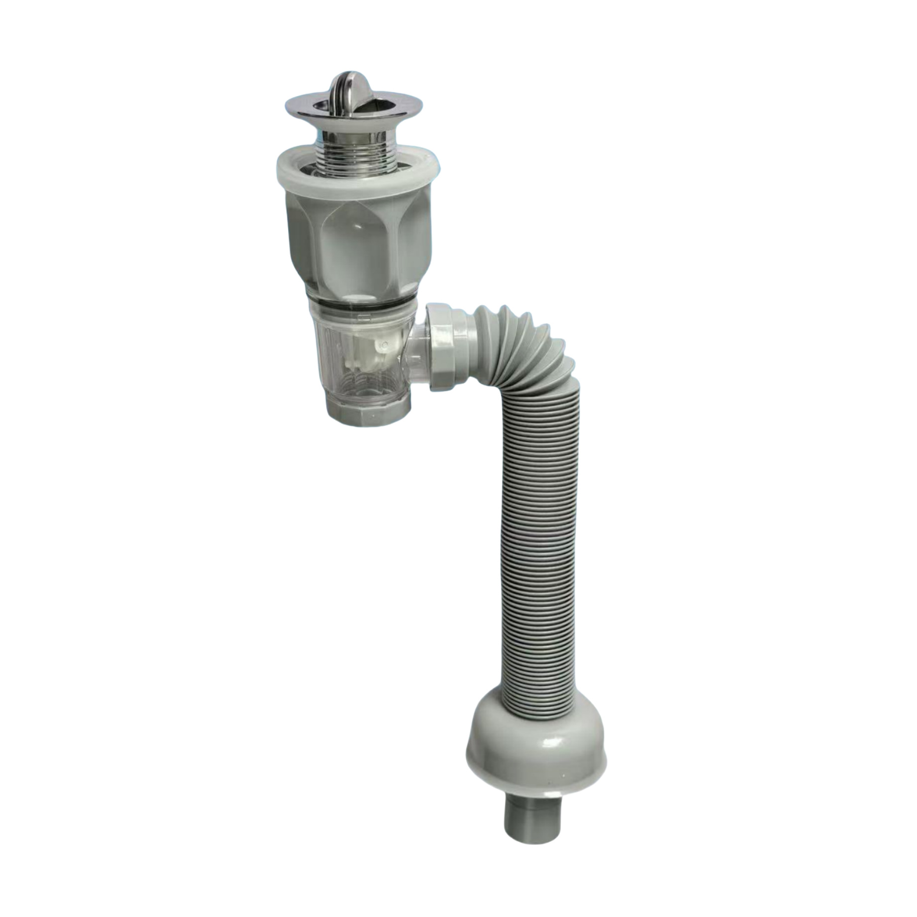 🔥LAST DAY 49% OFF - 🛠️🚰 Bathroom Sink Drain Kit with Flexible Anti-Odor P-Trap