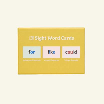 🎁Last Day 49% OFF - 🔠 ✨ Sight Word Flashcards
